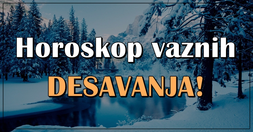 Horoskop vaznih desavanja – do kraja meseca sledi pravo ljubavno ludilo! Horoskop vaznih desavanja – do kraja meseca sledi pravo ljubavno ludilo!