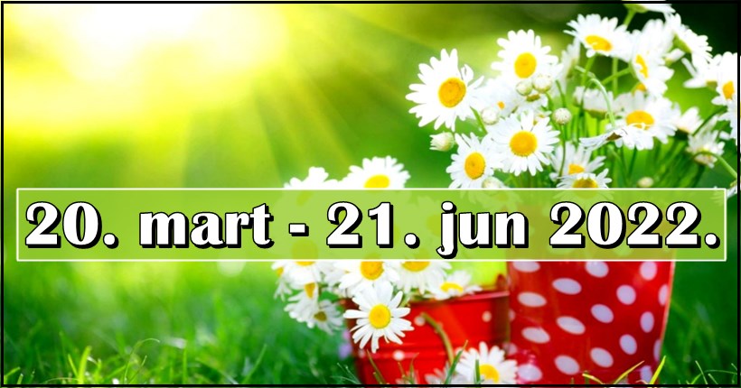Danas pocinje prolece, i evo sta vas ceka do 21. juna: Precizan horoskop za sve znakove! Danas pocinje prolece, i evo sta vas ceka do 21. juna: Precizan horoskop za sve znakove!