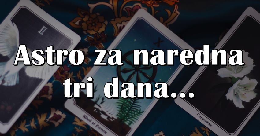 Horoskop za nedelju,ponedeljak i utorak:Nekome slede tri dana kao iz bajke! Horoskop za nedelju,ponedeljak i utorak:Nekome slede tri dana kao iz bajke!