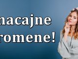 Vreme za velike promene.