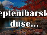 Mesec septembar.