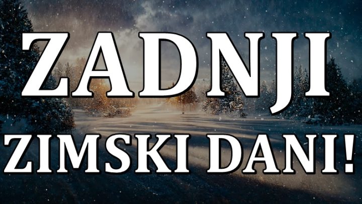 Kraj zime se blizi,i dolazi nam prolece,ali evo kome ce do 21.marta poceti najlepsi dani!