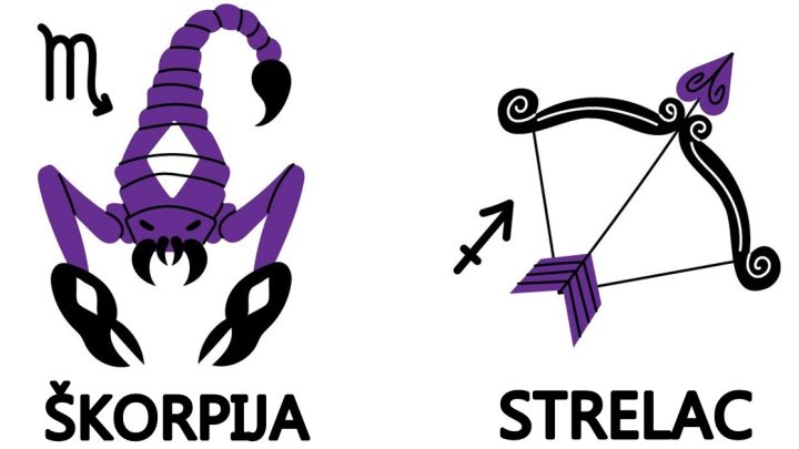 Skorpija i strelac:Dani do kraja meseca vama donose neocekivano iznenadjenje ali mozda i pravu ljubav!