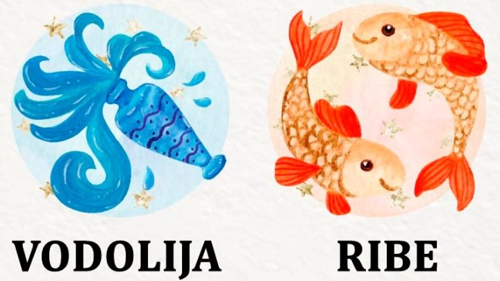 Vodolija i Ribe:U narednih deset dana jednom iznenadna sreca,a drugom neocekivana tuga!