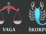 Moc, astro, vaga, skorpija.