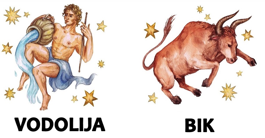 Bik i Vodolija:Kad vole-vole do ludila,kad prestanu-postanu santa leda! Bik i Vodolija:Kad vole-vole do ludila,kad prestanu-postanu santa leda!