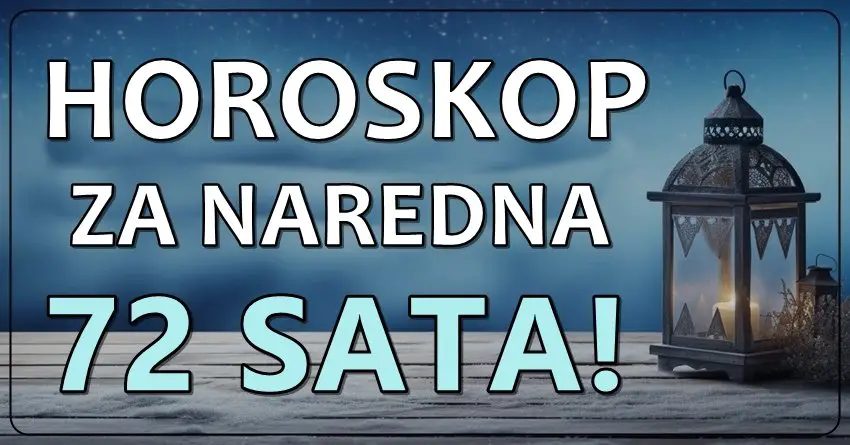 Naredna tri dana ce biti dokaz da i obicni dani donose srecu! Naredna tri dana ce biti dokaz da i obicni dani donose srecu!
