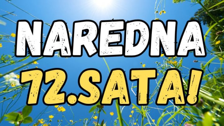 Subota,nedelja,ponedeljak:Dolaze dani kada cuda mogu da se dese!