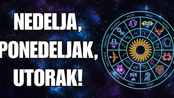 Nedelja,ponedeljak,utorak:Ovo su dani za emotivnu srecu i poslovni uspeh!