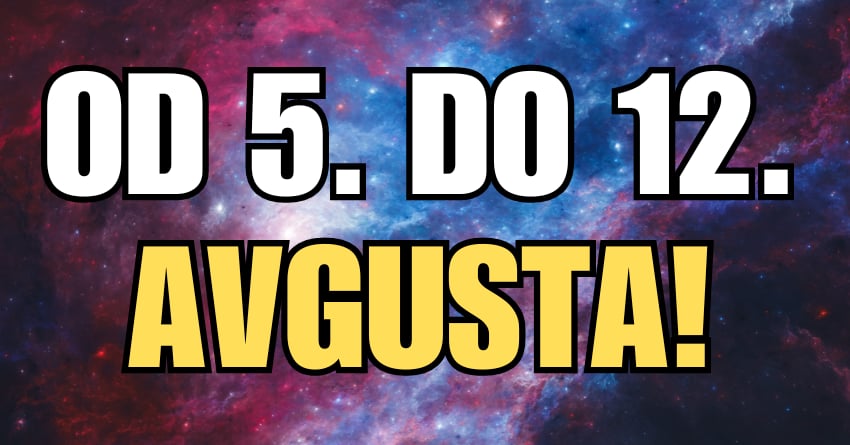Nova sedmica avgusta je pocela,i do 12.avgusta ovim znacima sledi prava sreca! Nova sedmica avgusta je pocela,i do 12.avgusta ovim znacima sledi prava sreca!