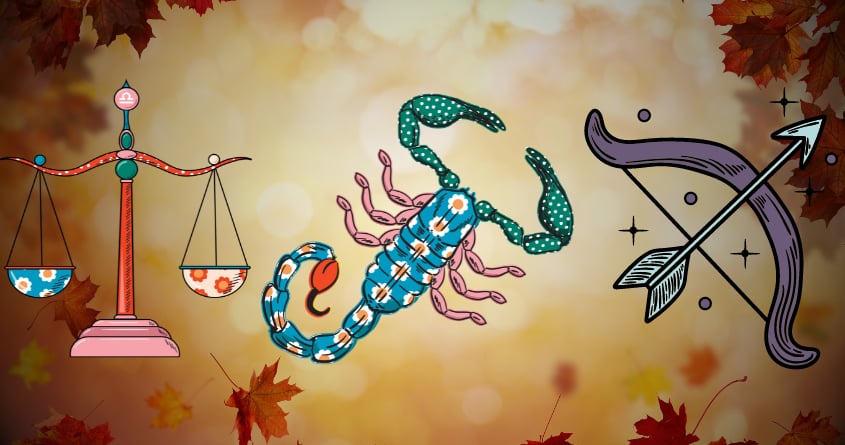 Vaga,Skorpija,Strelac:Vas horoskop od 22.septembra do 21.decembra-dolazi jesen! Vaga,Skorpija,Strelac:Vas horoskop od 22.septembra do 21.decembra-dolazi jesen!