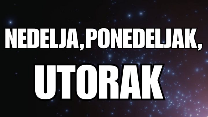 Nedelja,ponedeljak,utorak:Vazno je da ovi znaci budu spremni jer im sledi promena!