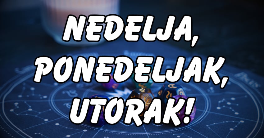 Nedelja,ponedeljak,utorak:Cudo moze da usledi,evo i kome! Nedelja,ponedeljak,utorak:Cudo moze da usledi,evo i kome!