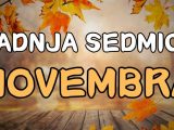 Dani novembra.