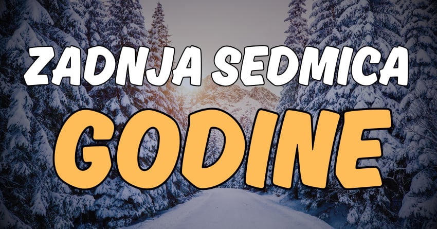 Horoskop od 23. do 29.decembra:Evo kako ce se godina zavrsiti tvom znaku zodijaka! Horoskop od 23. do 29.decembra:Evo kako ce se godina zavrsiti tvom znaku zodijaka!