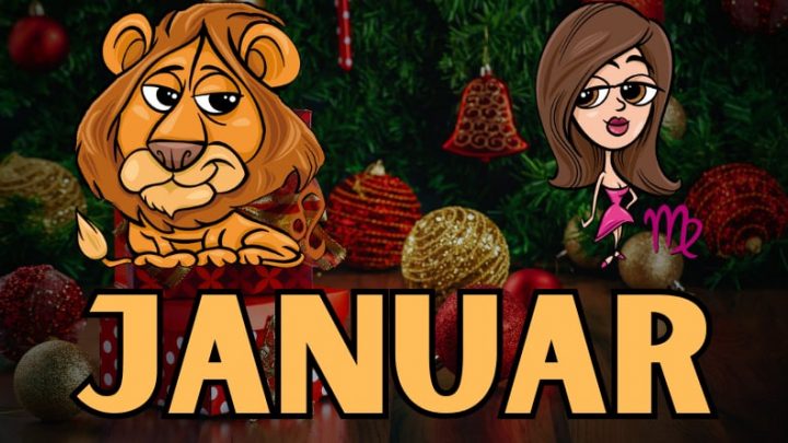 Lav i Devica tokom januara:Treba da vam cestitamo!