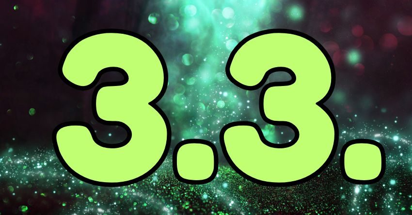 Danas je 3.3:Magija u vazduhu i velika sreca za nekoga! Danas je 3.3:Magija u vazduhu i velika sreca za nekoga!