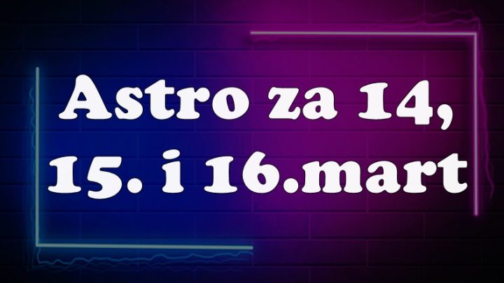 Petak,subota,nedelja:14,15. i 16.mart i iznenadjenja!