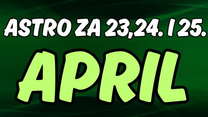 Sreda,cetvrtak,petak:Nesto najlepse tek sledi!