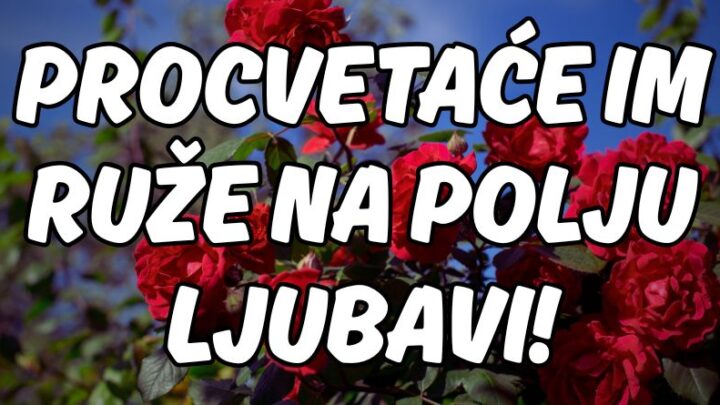 Ljubav za utorak,sredu i četvrtak:Blago ovim znacima zodijaka!