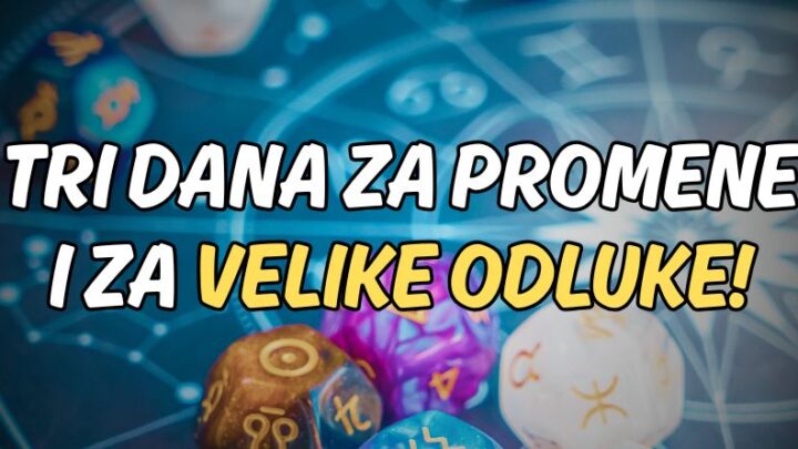 Cetvrtak,petak,subota:Nekome stize poruka koja menja sve!